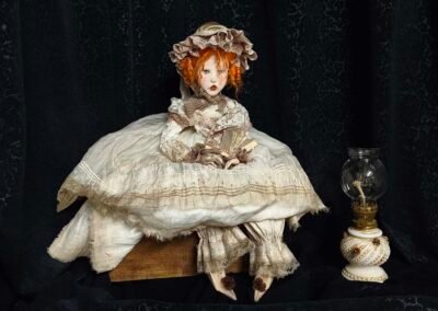 Ooak victorian art doll by Evaninas