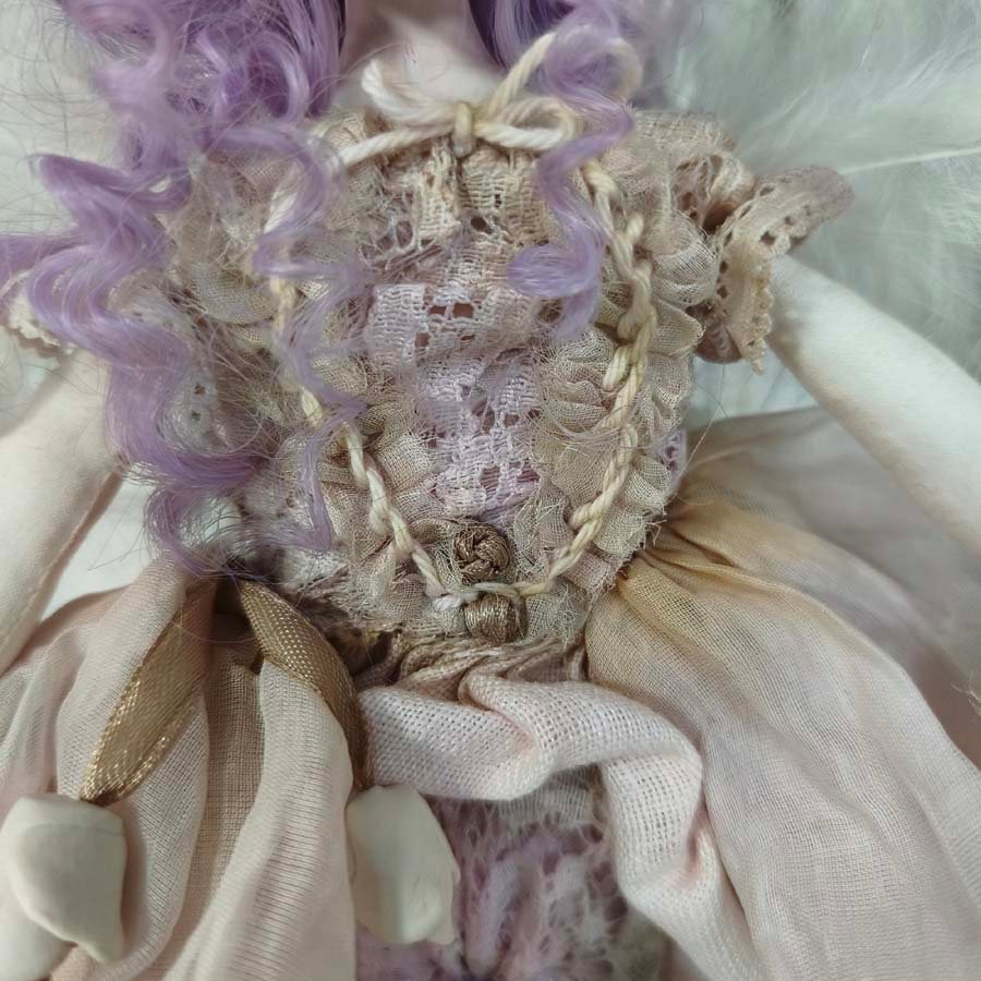 Muñeca sílfide Vania • Evaninas Vestido barroco para muñeca de Evaninas.