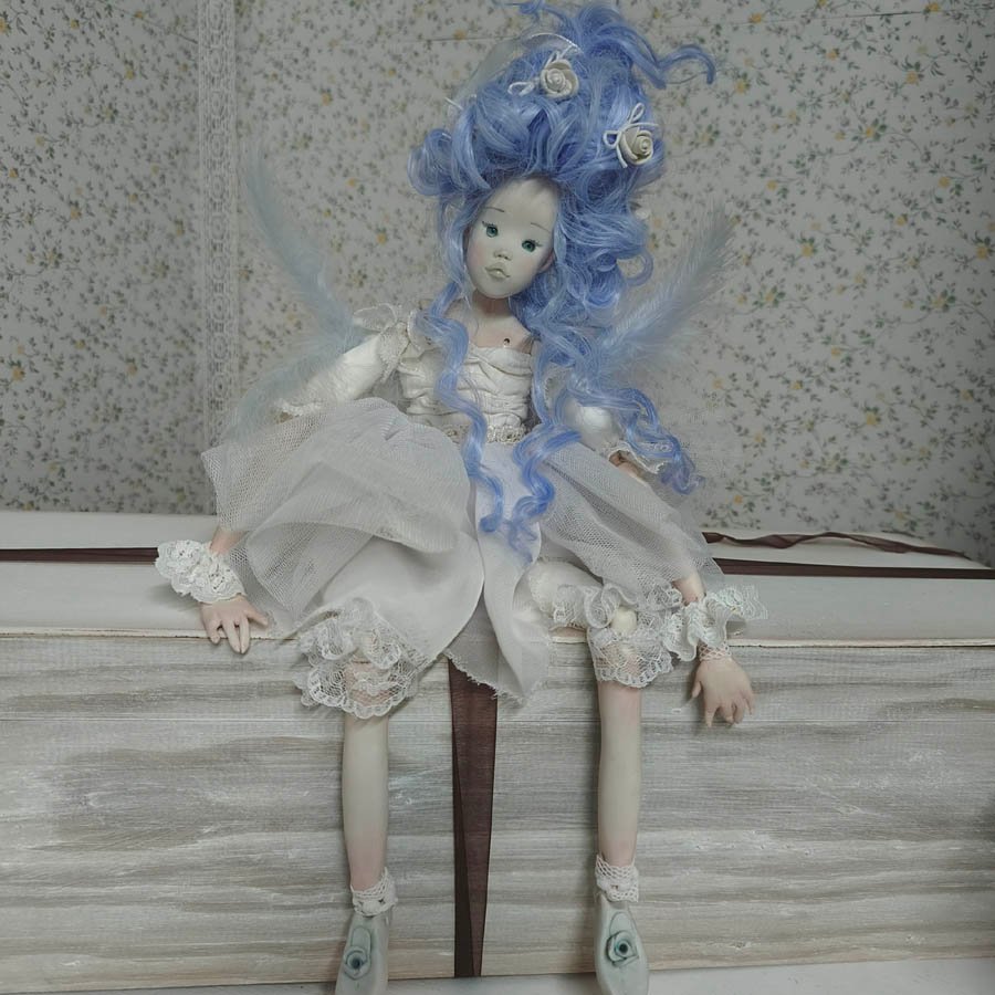 Muñeca sílfide Letea • Evaninas Muñeca articulada hecha a mano por Evaninas.