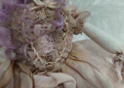 Vestido de muñeca de estilo barroco de Evaninas.