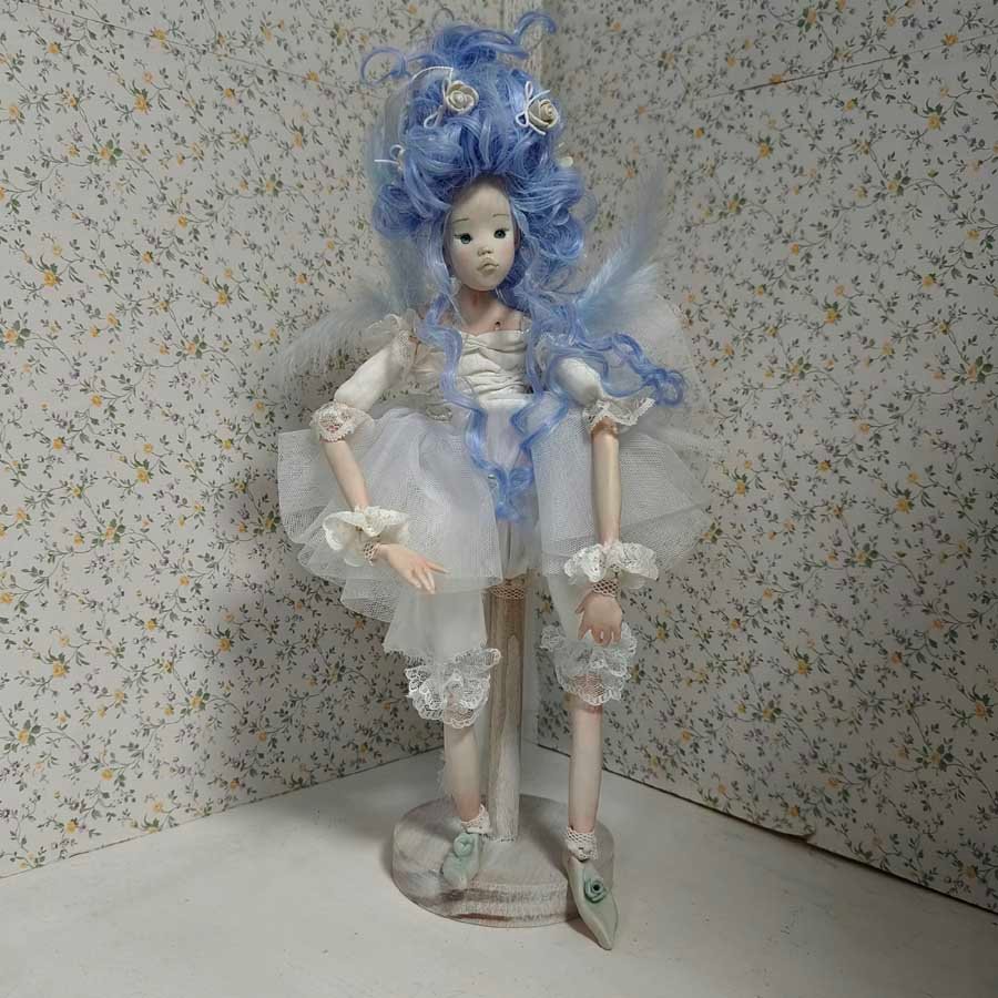 Muñeca sílfide Letea • Evaninas Muñeca sílfide decorativa hecha por Evaninas.
