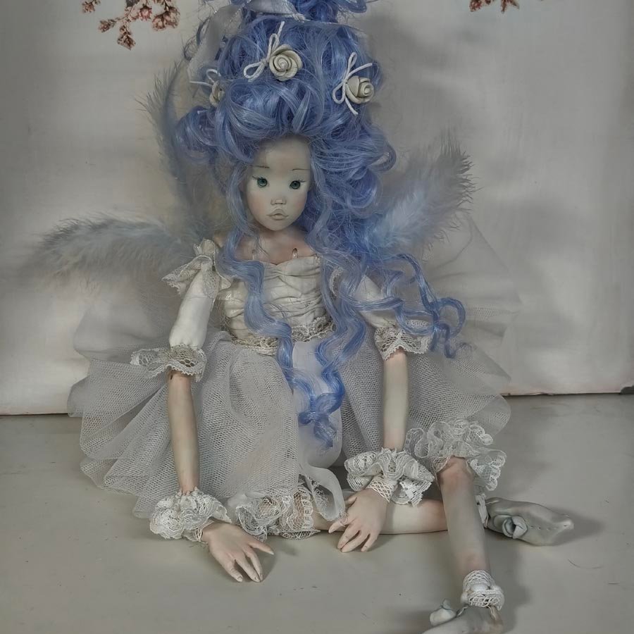 Muñeca sílfide Letea • Evaninas Muñeca artística hecha a mano por Evaninas.