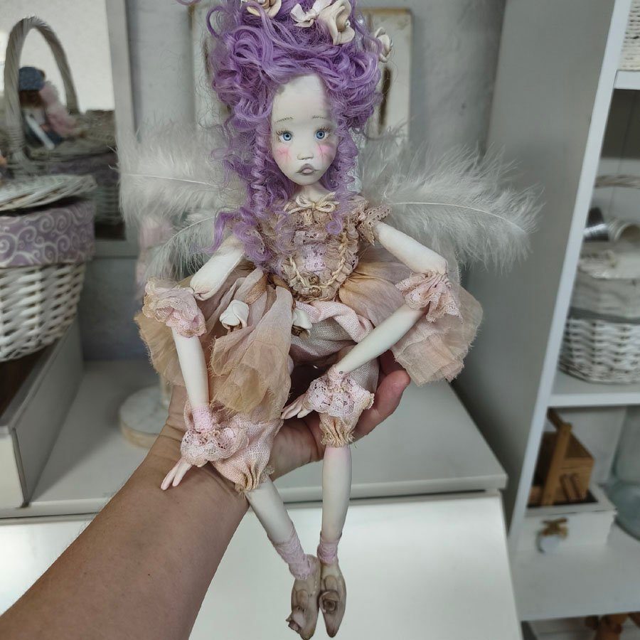 Muñeca sílfide Vania • Evaninas Muñeca de aspecto decadente hecha a mano por Evaninas.
